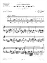 Samba Classico - VILLA-LOBOS - Partition - Mélodies